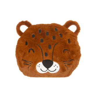 Coussin panthère jungle Marron - Atmosphera For Kids