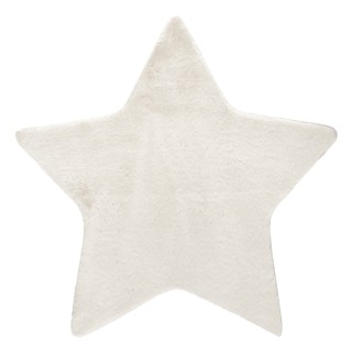 Tapis enfant étoile Blanc - Atmosphera For Kids
