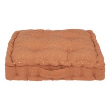 Coussin de sol enfant Berlingot Terracotta - Atmosphera For Kids