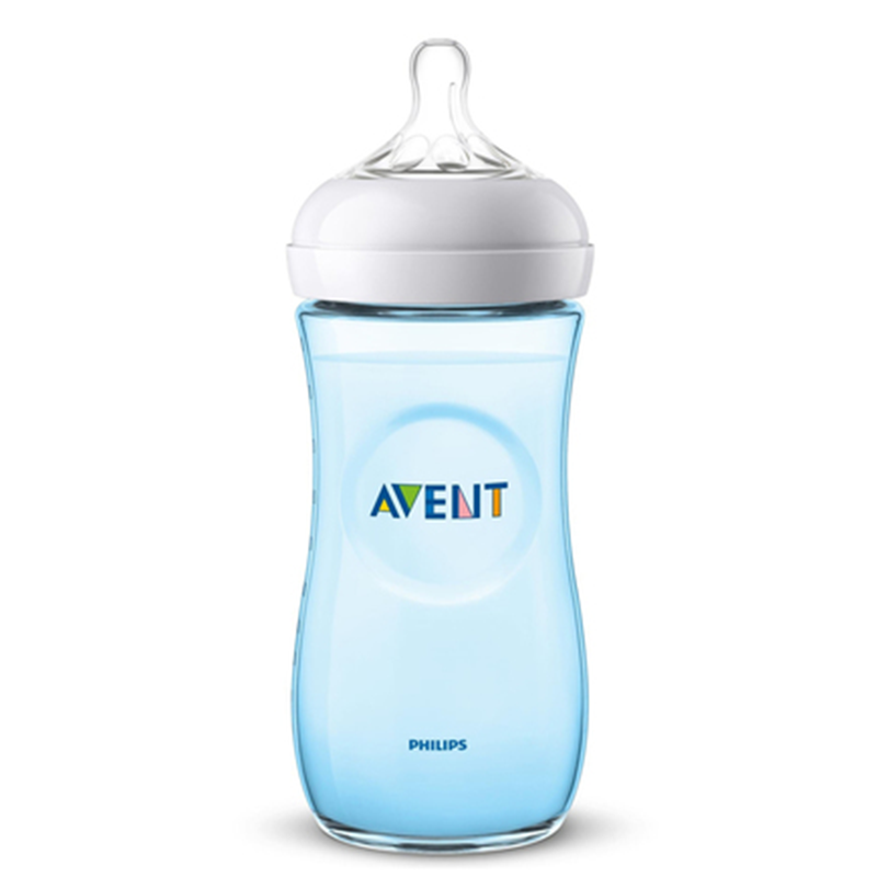 Philips Avent Lot de 2 Biberons Natural 260 ml Bleu