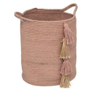 Panier enfant Lurex Rose - Atmosphera For Kids