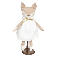 Peluche renard Pai Mina H40 Blanc - Atmosphera For Kids