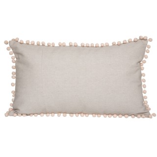 Coussin pompons Rose - Atmosphera For Kids