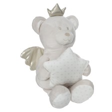 Peluche Ourson Avec Son Etoile Beige - Atmosphera For Kids