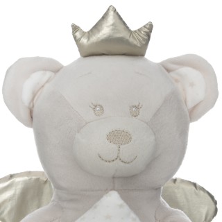 Peluche Ourson Avec Son Etoile Beige - Atmosphera For Kids