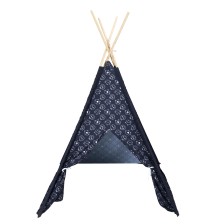 Tipi enfant Monsieur Heureux Bleu - Home Deco Kids Tipi enfant Monsieur Heureux Bleu - Home Deco Kids