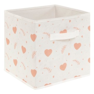 Set de 2 bacs rangements enfant Cœur - Atmosphera For Kids
