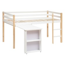 Ensemble Lit bureau coulissant + Matelas 90x190 - Atmosphera For Kids