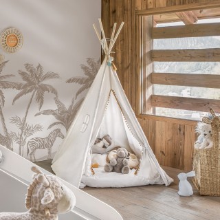 Tipi enfant Wapi fenêtre Blanc - Atmosphera For Kids