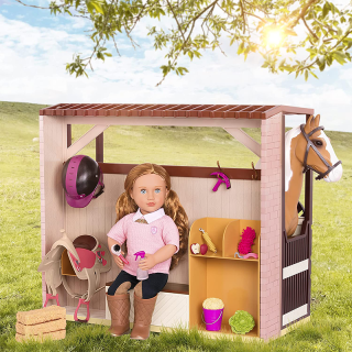 Ecurie pour cheval 51 cm - Our Generation