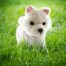 Chien Eskimo 15 cm Blanc - Our Generation Chien Eskimo 15 cm Blanc - Our Generation
