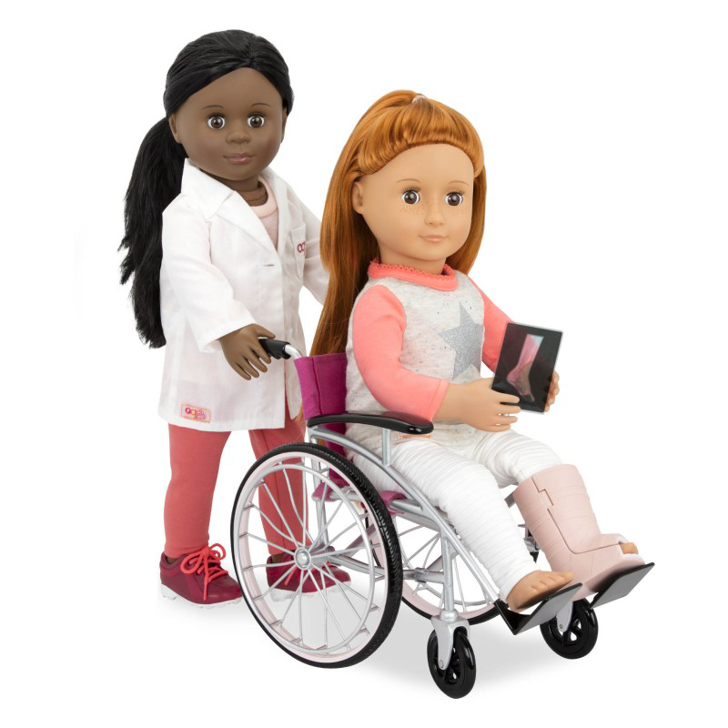 Accessoires Fauteuil Roulant Pour Poupée Our Generation