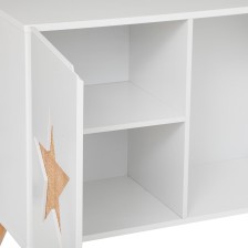 Meuble de rangement étoile Blanc - Atmosphera For Kids Meuble de rangement étoile Blanc - Atmosphera For Kids