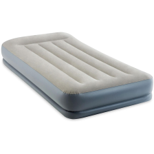 Matelas gonflable mid rise 1 place éléctrique Fiber Tech - Intex