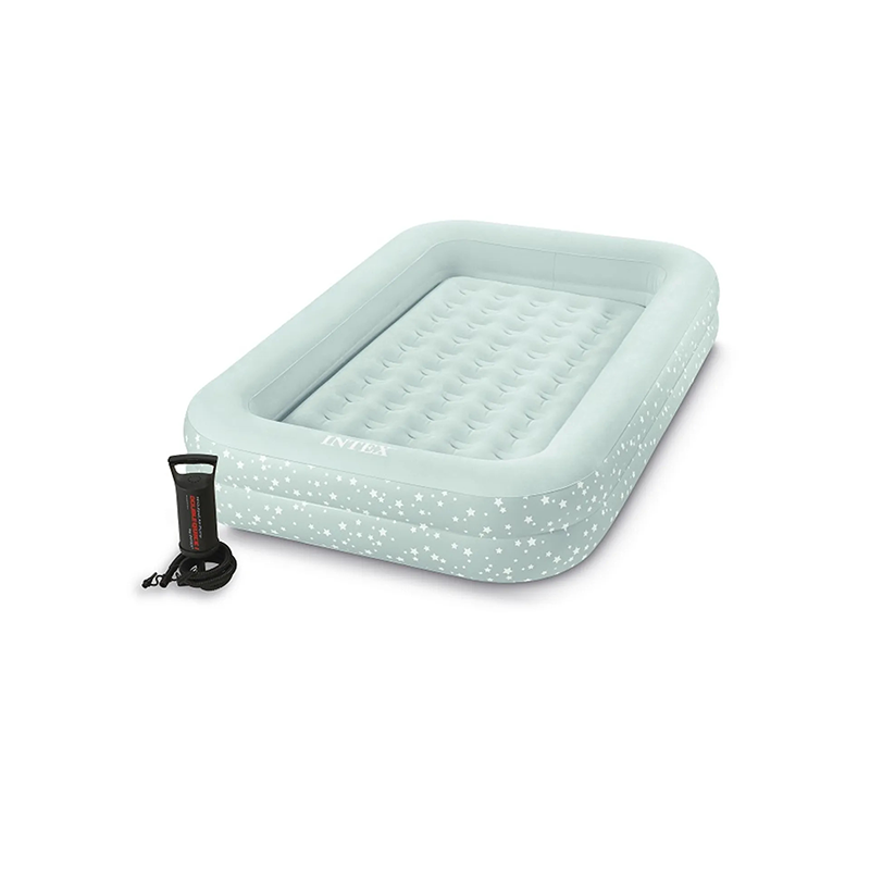 Matelas gonflable pour enfant avec pompe - Maison Futée