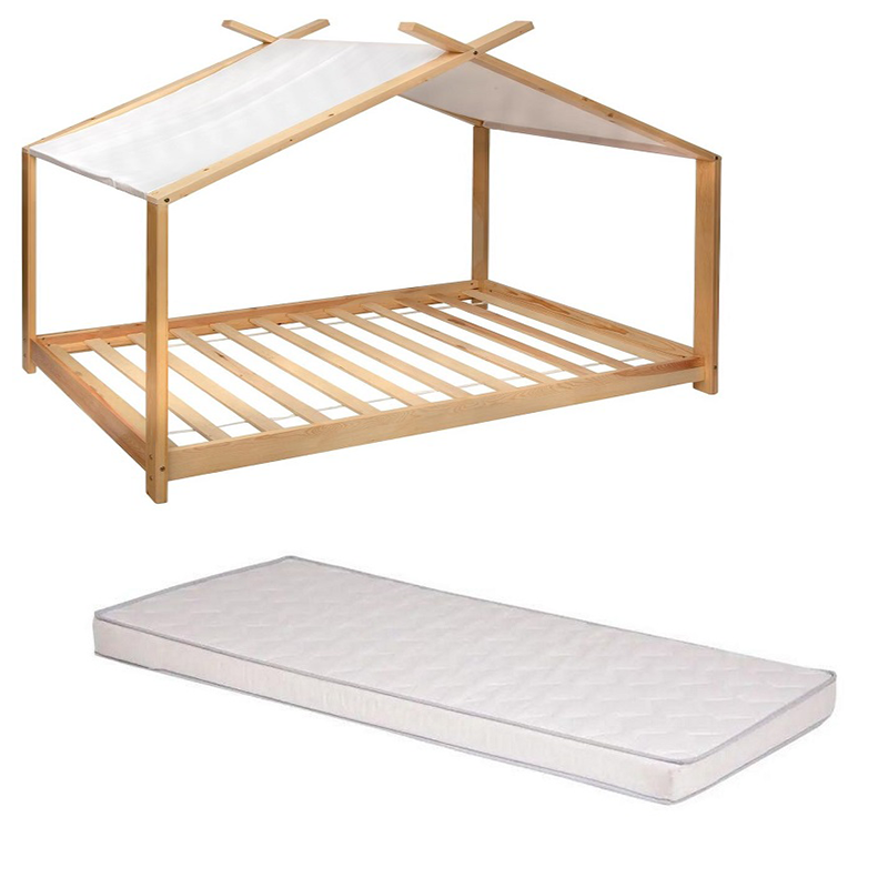 Matelas Enfant 90x190 Blanc - Atmosphera For Kids