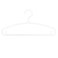 Lot de 6 cintres enfant plastique Blanc - Atmosphera For Kids Lot de 6 cintres enfant plastique Blanc - Atmosphera For Kids