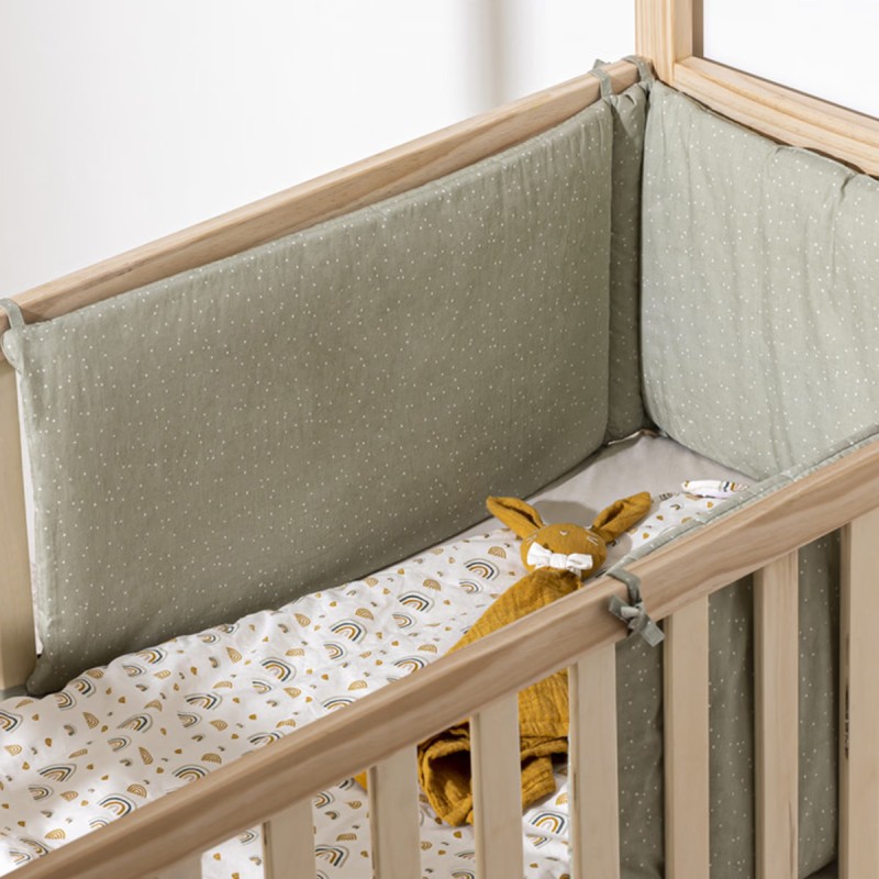 Cadre de lit bébé - Protection de lit - Bumper de lit Bébé