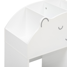 Meuble de rangement Ourson Blanc - Atmosphera For Kids