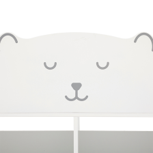 Meuble de rangement Ourson Blanc - Atmosphera For Kids