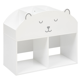 Meuble de rangement Ourson Blanc - Atmosphera For Kids