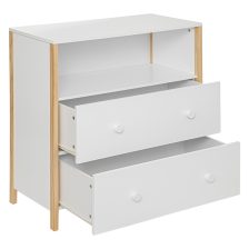 Commode en bois Kima Blanc - Atmosphera For Kids