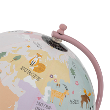 Globe enfant Rose D20 - Atmosphera For Kids