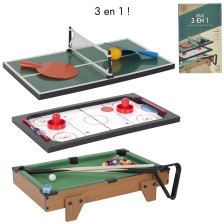 Table de jeux 3 en 1 - Home Deco Kids