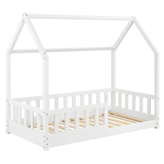 Lit cabane enfant Bosco Blanc 90x190 - Atmosphera For Kids