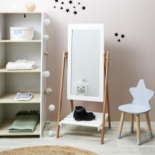 Miroir sur pied Bella Blanc - Home Deco Kids