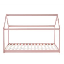 Lit Cabane Royaume Des Rêves Rose 90x190 cm - Laïba Kids