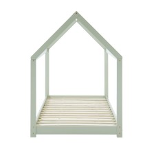 Lit Cabane Royaume Des Rêves 90x190 cm Vert - Laïba Kids