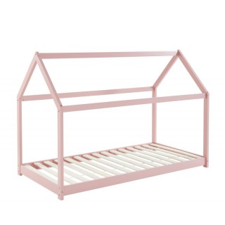 Lit Cabane Royaume Des Rêves Rose 90x190 cm - Laïba Kids