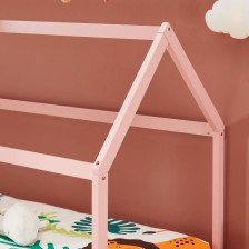 Lit Cabane Royaume Des Rêves Rose 90x190 cm - Laïba Kids