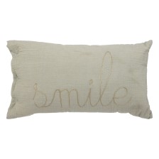 Coussin Double Gaze Smile Vert - Atmosphera For Kids