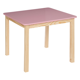 Ensemble Table Enfant Classic Rose Avec 2 Chaises Enfant Classic Rose