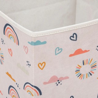 Boite de rangement Arc en ciel - Atmosphera For Kids