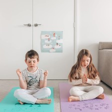 Tapis de yoga enfant Vert 4-12 ans - Buki