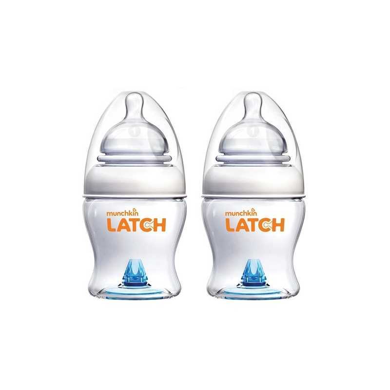 Munchkin Latch Lot de 2 Biberons 120ml