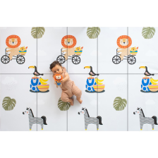 Tapis Mousse Savane Réversible 150 x 200 - Taf Toys Tapis Mousse Savane Réversible 150 x 200 - Taf Toys