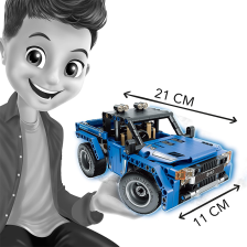 Voiture 4x4 radiocommande R/C Bleu 8+ - Buki