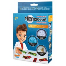 Pack - Microscope 50 expériences avec 14 lames - Buki