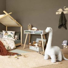 Peluche XL Dino Elio Bleu Clair - Atmosphera For kids