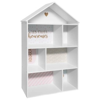 Meuble Maison 7 cases Rose - Atmosphera For Kids