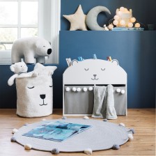 Meuble de rangement Ourson Blanc - Atmosphera For Kids