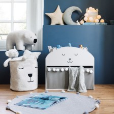 Pouf ours polaire Blanc - Atmosphera For Kids