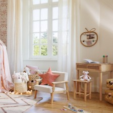 Fauteuil Pour Enfant Basile Ecru - Atmosphera For Kids