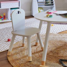 Chaise enfant douceur Blanc - Atmosphera For Kids