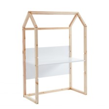 Bureau Enfant Cabane Évolutif Blanc - Laïba Kids