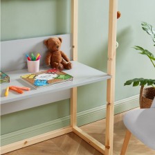 Bureau Enfant Cabane Évolutif Gris - Laïba Kids